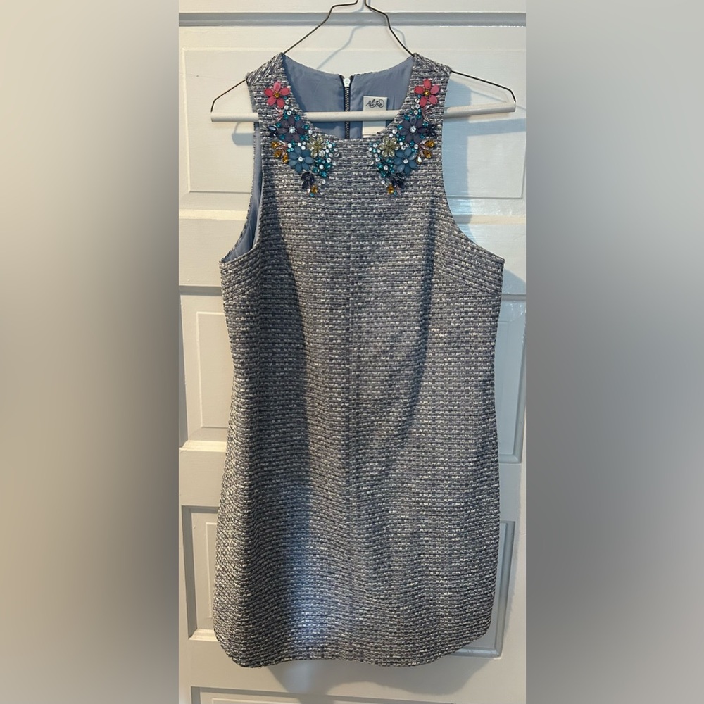Tweed Shift with jewels